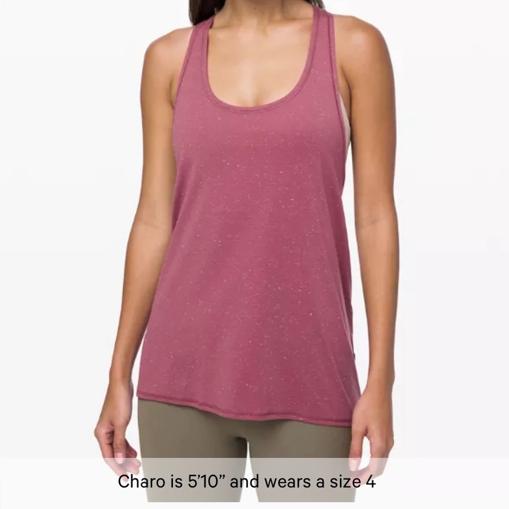 Lululemon Women's Pink Tank Top